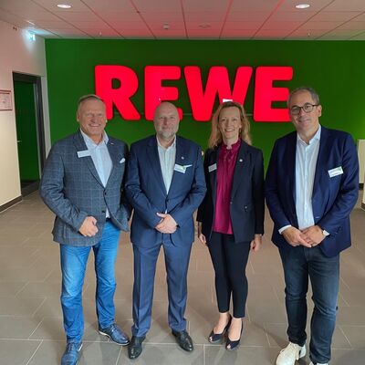 Rewe Eröffnung in Magdeburg